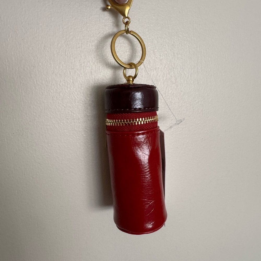 Anthropologie Lipstick Case Bag Charm - BNWT - Picture 3 of 6
